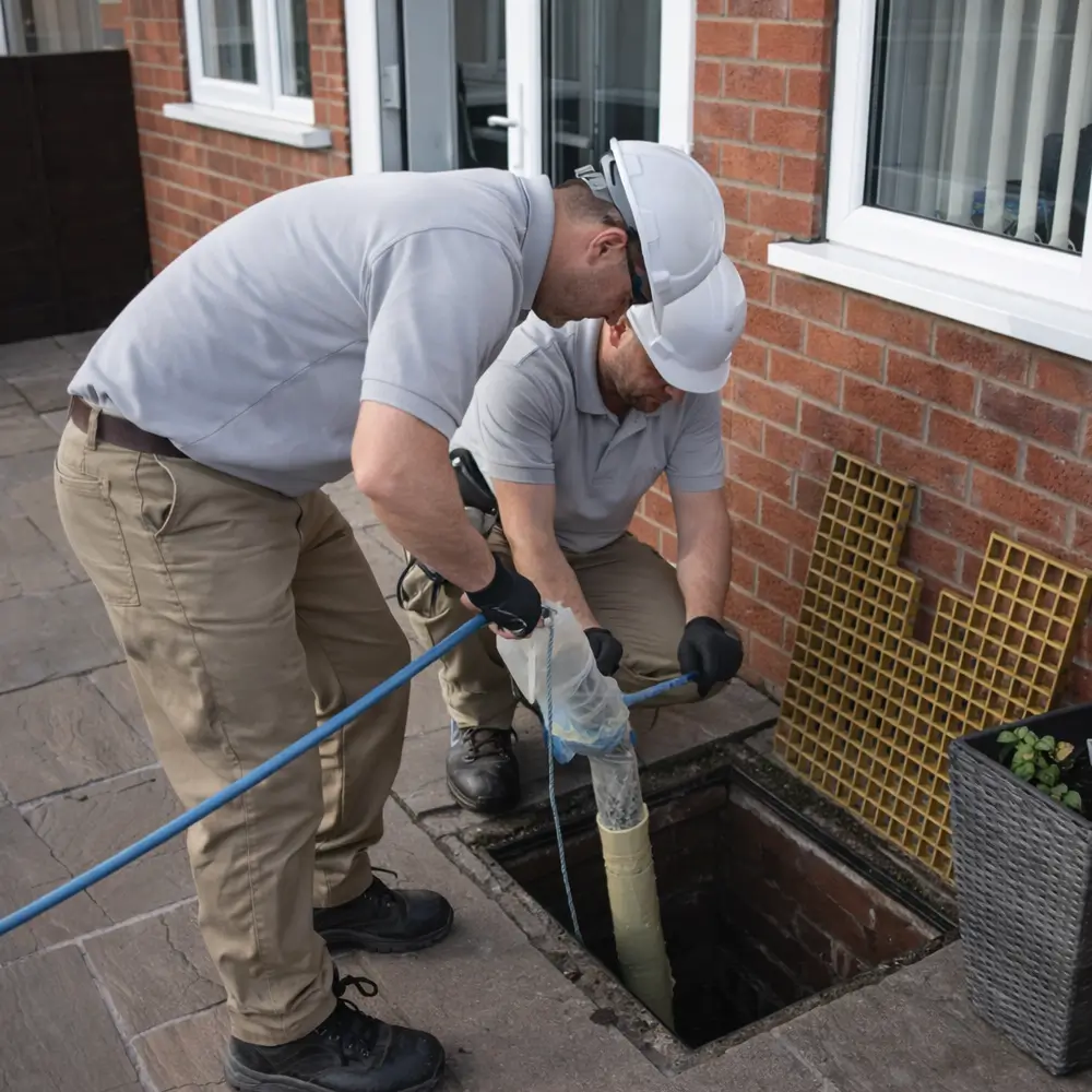 Blocked drain repair service in Wandsworth